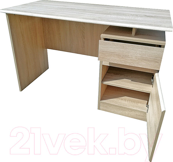 Изображение товара Письменный стол Евва Турин ТР-1D1S/S (дуб сонома)