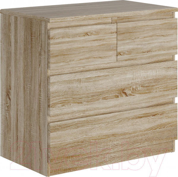 Изображение товара Комод Mio Tesoro Мальта 4 ящика 80x76 2.05.02.050.3 (дуб сонома)