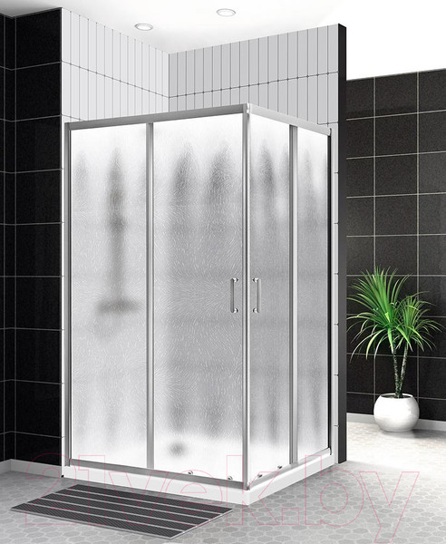 Изображение товара Душевой уголок BelBagno UNO-195-AH-2-120/100-CH-CR