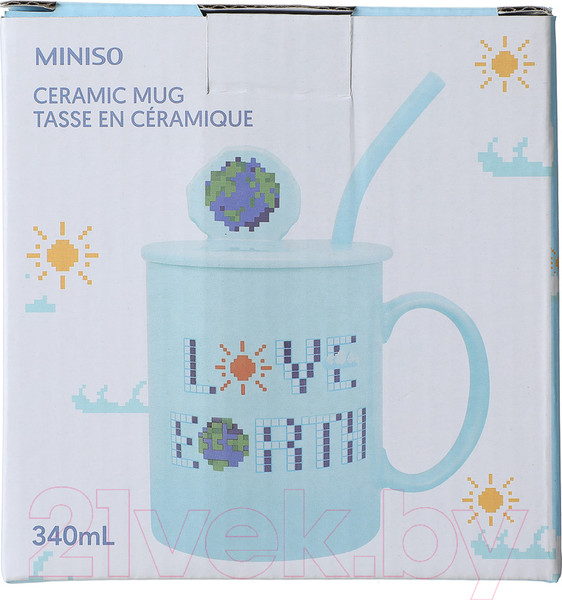 Изображение товара Кружка Miniso I Love Earth 3838