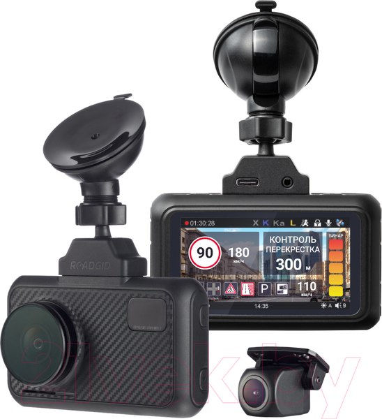 Изображение товара Автомобильный видеорегистратор Roadgid Premier 3 2CH / 4603805190127