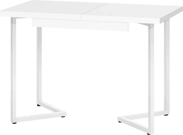 Изображение товара Обеденный стол Millwood Лофт Лондон Л 100-140x60x76 (белый/металл белый)