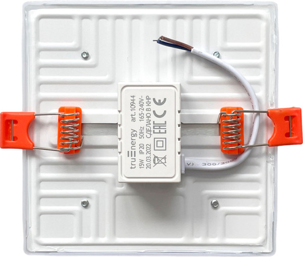 Изображение товара Точечный светильник Truenergy 15W 4000K IP20 / 10984