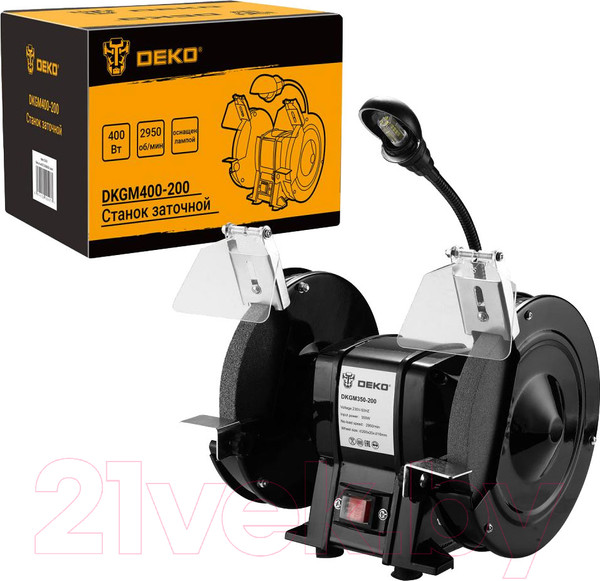 Изображение товара Точильный станок Deko DKGM400-200 / 063-4324