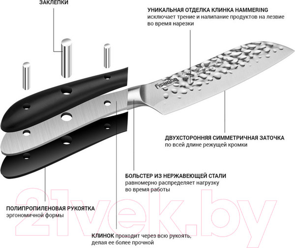 Изображение товара Нож Fissman Hattori 2531