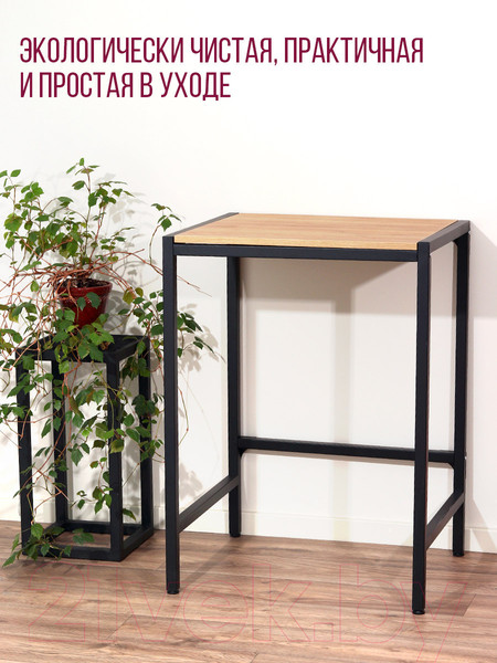 Изображение товара Стеллаж Millwood Венеция 3 70x60x96 (дуб золотой Craft/металл черный)