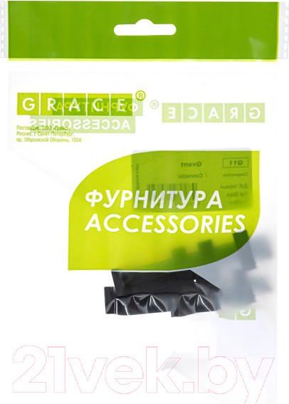 Изображение товара Соединитель для плинтуса Grace Q11 Дуб Черный (2шт)