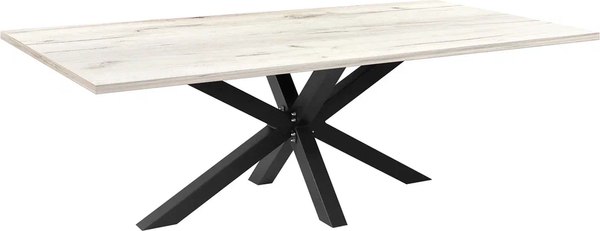 Изображение товара Обеденный стол Millwood Кейптаун 250x120x75 (дуб белый Craft/металл черный)