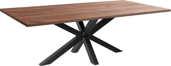 Изображение товара Обеденный стол Millwood Кейптаун 250x120x75 (дуб табачный Craft/металл черный)