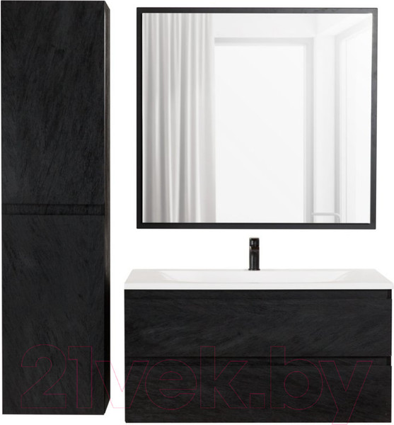 Изображение товара Шкаф-пенал для ванной Cezares MOLVENO-1600-2A-SC-NR