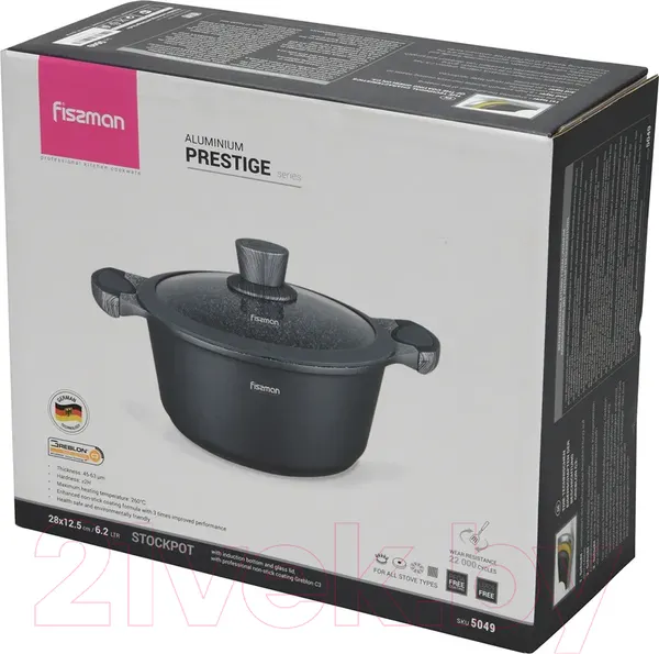 Изображение товара Кастрюля Fissman Prestige 5049