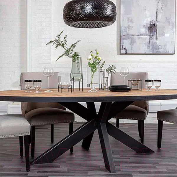 Изображение товара Подстолье Millwood Кейптаун Паук (черный металл)