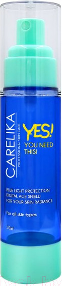 Изображение товара Спрей для лица Carelika Yes! Blue Light Protection Для защиты кожи лица (50мл)