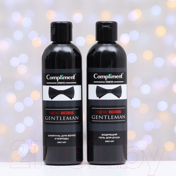 Изображение товара Набор косметики для тела и волос Hard Line № 1770 Compliment New Boss Gentleman /4692796 (250мл+250мл)