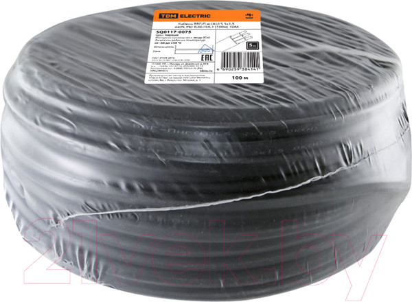 Изображение товара Кабель силовой TDM SQ0117-0075 (100м)