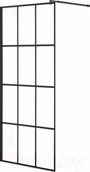 Изображение товара Душевая стенка Niagara NG-685-10 100x195 (черный)