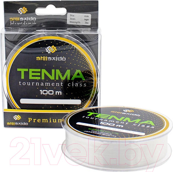 Изображение товара Леска монофильная Shii Saido Tenma 0.165мм (100м, прозрачный)