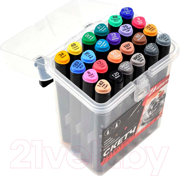 Изображение товара Набор маркеров Феникс+ Квокка / 53907