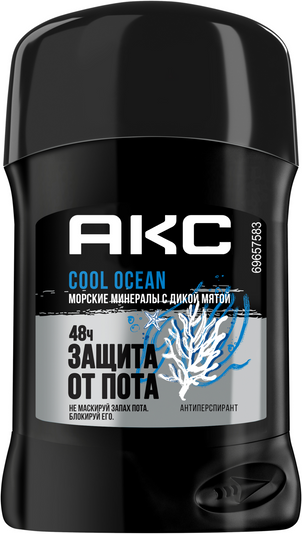 Изображение товара Антиперспирант-стик Axe Cool Ocean (50мл)