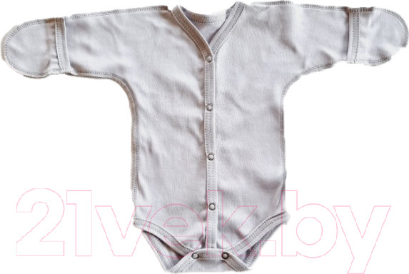 Изображение товара Боди для малышей Sofi 3019 (р.62, светло-серый)