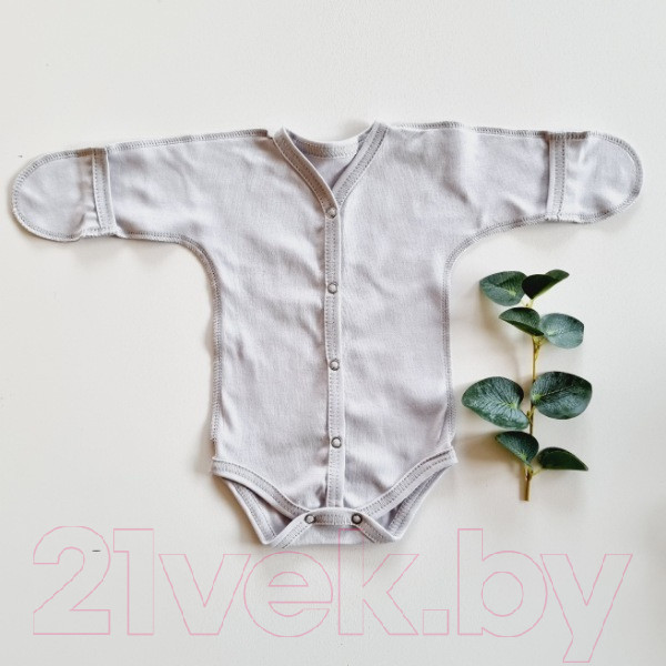 Изображение товара Боди для малышей Sofi 3019 (р.62, светло-серый)