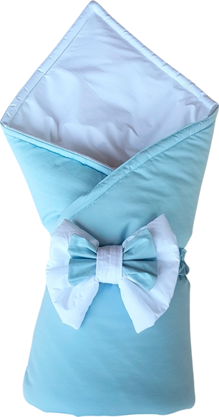 Изображение товара Конверт на выписку Sofi С бантом / 5060-3 (голубой)