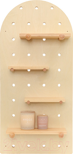 Изображение товара Полка Bergenson Bjorn Shely / TL-BB-SFRC-NT-38-80 (светлое дерево)