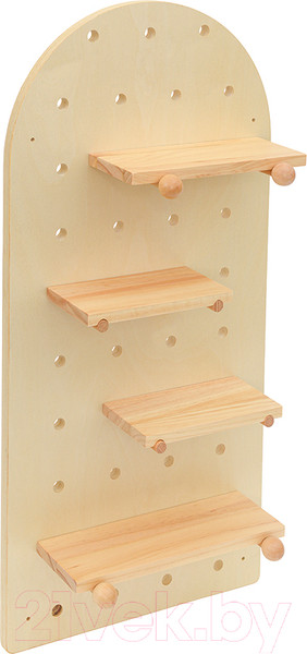 Изображение товара Полка Bergenson Bjorn Shely / TL-BB-SFRC-NT-38-80 (светлое дерево)