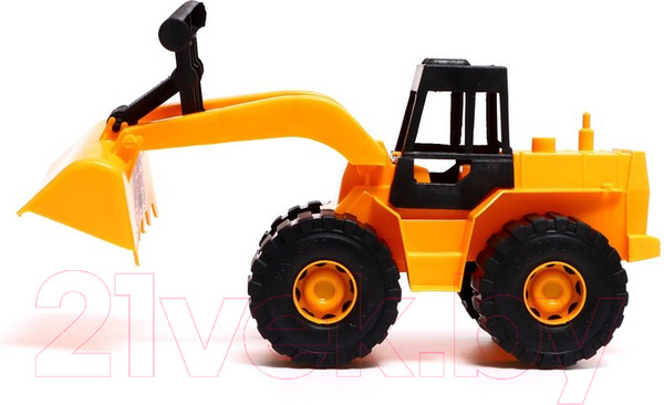 Изображение товара Экскаватор игрушечный Guclu С фронтальным грейдером / 1255