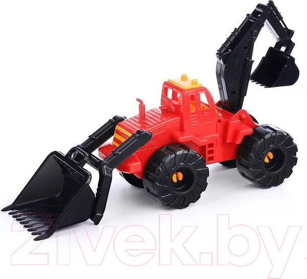 Изображение товара Экскаватор игрушечный Guclu С ковшом и грейдером / 2740