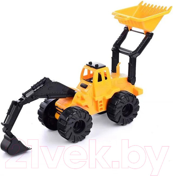 Изображение товара Экскаватор игрушечный Guclu С ковшом и грейдером / 2740
