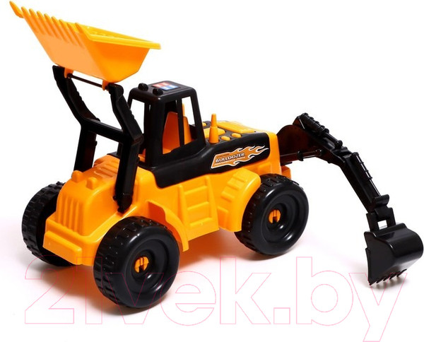 Изображение товара Экскаватор игрушечный Guclu С ковшом и грейдером / 2818