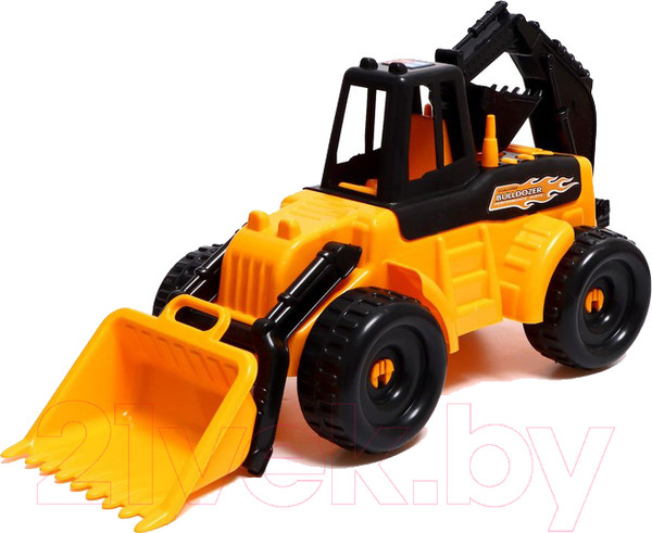Изображение товара Экскаватор игрушечный Guclu С ковшом и грейдером / 2818