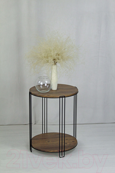 Изображение товара Журнальный столик Sheffilton SHT-CT33 (черный муар/черный муар/светлый орех)