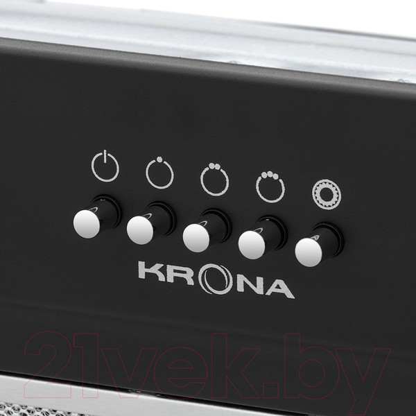 Изображение товара Вытяжка скрытая Krona Elisa 600 PB / КА-00005273 (черный)