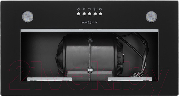 Изображение товара Вытяжка скрытая Krona Sintia 600 PB / КА-00003856 (черный)