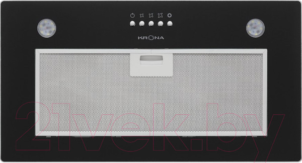 Изображение товара Вытяжка скрытая Krona Sintia 600 PB / КА-00003856 (черный)