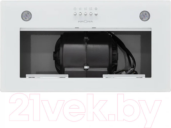 Изображение товара Вытяжка скрытая Krona Sintia 600 PB / КА-00003857 (белый)