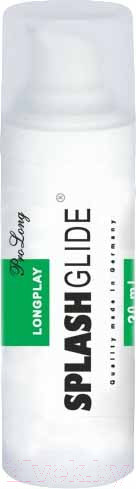 Изображение товара Лубрикант-гель Splashglide Longplay Prolong / 001259 (30мл)