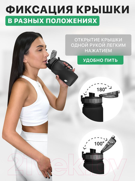 Изображение товара Бутылка для воды Sand Lark ODF2243-60/2022S (черный)