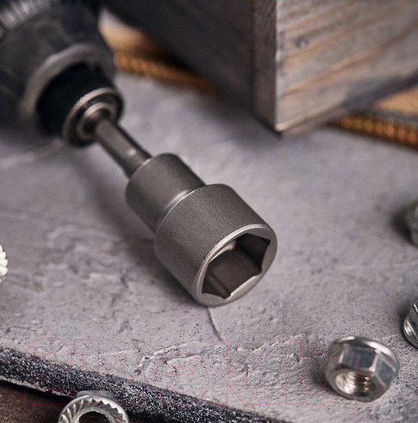 Изображение товара Головка слесарная Kranz 1/4 17x65мм KR-92-0405-1