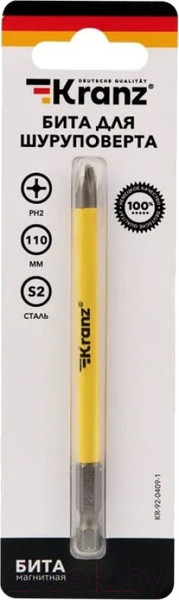 Изображение товара Бита Kranz PH2x110мм KR-92-0409-1