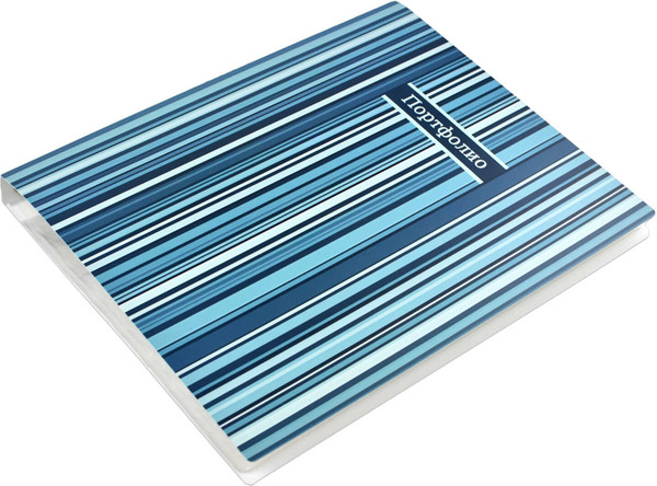 Изображение товара Папка адресная Феникс+ Портфолио Фактура полосы / 39282