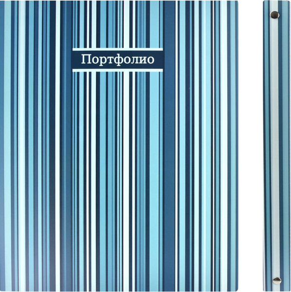 Изображение товара Папка адресная Феникс+ Портфолио Фактура полосы / 39282