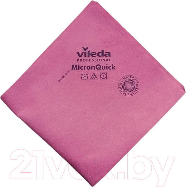 Изображение товара Салфетка хозяйственная Vileda МикронКвик SRR611 (красный)