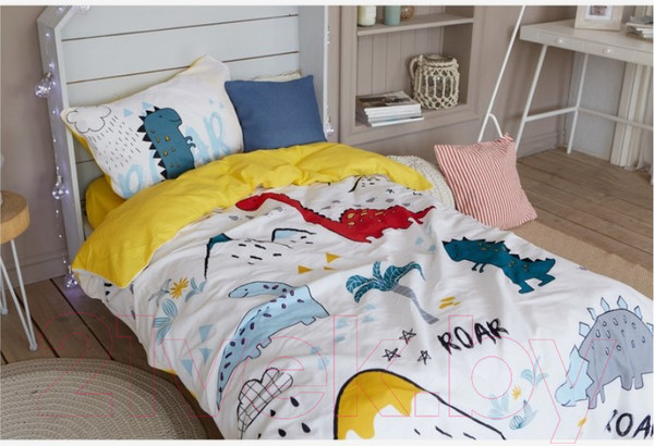 Изображение товара Комплект постельного белья Этель Dinoparty / 4702789