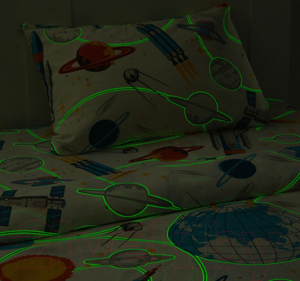 Изображение товара Комплект постельного белья Этель Ракеты / 5017254