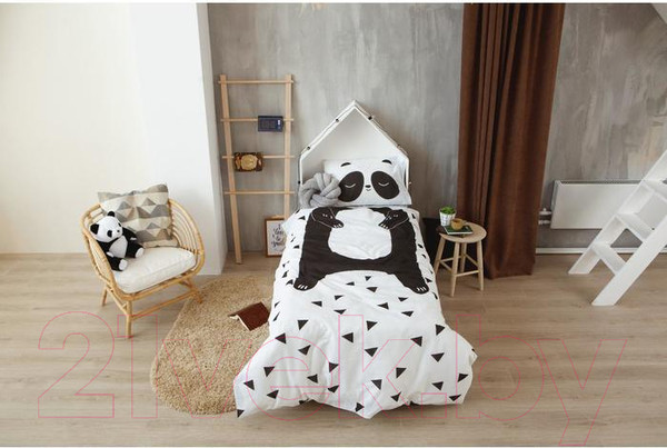 Изображение товара Комплект постельного белья Этель Панда / 6961221