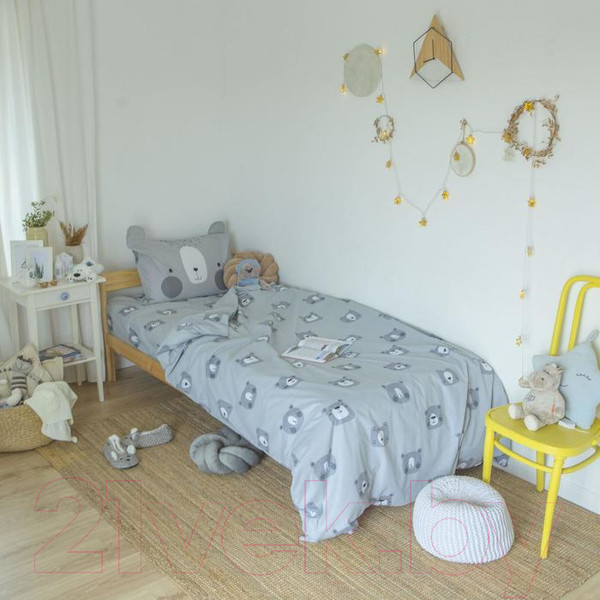 Изображение товара Комплект постельного белья Этель Gray bear / 6480767