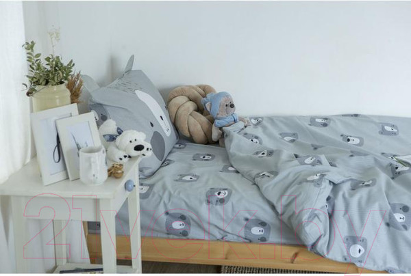 Изображение товара Комплект постельного белья Этель Gray bear / 6480767